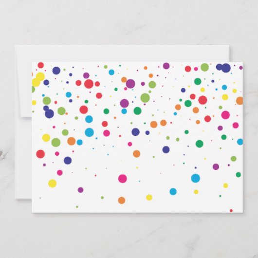 ジャンプト遊ランポリンパークパーティー子供の誕生日 招待状 (裏面)