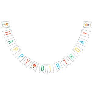 ジャンプバウンス遊トラムポリンパークパーティー誕生日 バンティングフラッグ