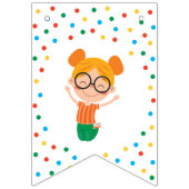 ジャンプバウンス遊トラムポリンパークパーティー誕生日 バンティングフラッグ (第1の旗)