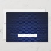 ジャンプバースデー招待状 - バウンスハウス トランポリン 招待状 (裏面)