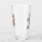 ジャンプパージャンプよくはしゃぐ:おもしろいアートと猫デザイン タンブラーグラス (右)