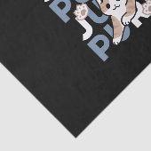 ジャンプパージャンプよくはしゃぐ:おもしろいアートと猫デザイン 薄葉紙 (詳細)