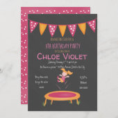 ジャンプパーティの招待状 招待状 (正面/裏面)