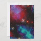 ジャンプパーティーグロー誕生日招待状 招待状 (裏面)