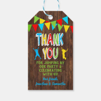 ジャンプパーティーバウンスの組み合わせパーティー優先ラベル ギフトタグ