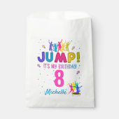 ジャンプパーティー私の誕生日トランポリン・バウンス フェイバーバッグ (正面)
