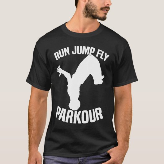 ジャンプフライ走パークア Tシャツ (正面)