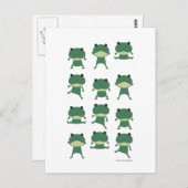 ジャンプフロッグ ポストカード (正面/裏面)