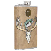 ジャンプベース大型ラックディアースカル フラスク (右)