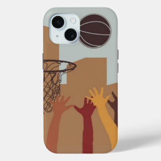 ジャンプボールバスケットボール – iPhone 15ケース