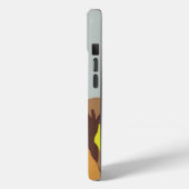 ジャンプボールバスケットボール – iPhone 15ケース Case-Mate iPhoneケース (裏面 / 左)