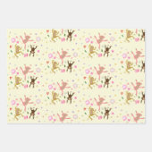 ジャンプモンキーズ子供の誕生日 ラッピングペーパーシート (正面2)