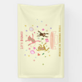 ジャンプモンキーズ子供の誕生日 横断幕 (縦)