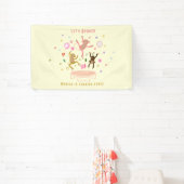 ジャンプモンキーズ子供の誕生日 横断幕 (インサイチュ)