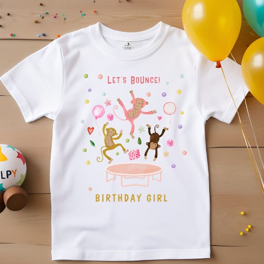 ジャンプモンキーズ子供の誕生日 Tシャツ