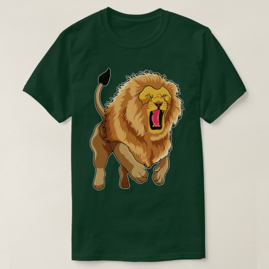 ジャンプライオン Tシャツ (デザイン正面)