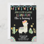 ジャンプラマ誕生日招待状 招待状 (正面)