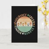 ジャンプロープ – ロープスキップマインドセット カード (黄色い花)