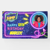 ジャンプーパーティーバウンスネオントランポリン公園 横断幕 (横)