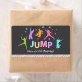 ジャンプ水瓶ラベル/トランポリンボトルラベル ラベル (インサイチュ)