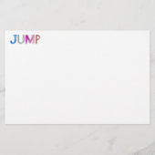 ジャンプ用紙 (裏面)