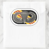 ジャンプ翼/楕円5番目の特殊部隊グループステッカー 長方形シール (バッグ)