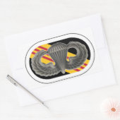 ジャンプ翼/楕円5番目の特殊部隊グループステッカー 長方形シール (封筒)