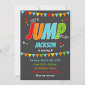 ジャンプ誕生日招待状 招待状 (正面)