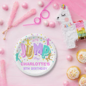 ジャンプ誕生日紙プレート ペーパープレート (パーティー)