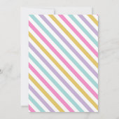 ジャンプ誕生日、ジャンプパーティの招待状 招待状 (裏面)