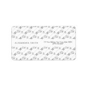 ジャンプ馬 |乗馬 馬のトレーナー|馬のトレーナー ラベル (正面)