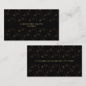 ジャンプ馬 |乗馬 馬のトレーナー|馬のトレーナー 名刺 (正面/裏面)