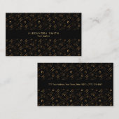 ジャンプ馬 |乗馬 馬のトレーナー|馬のトレーナー 名刺 (正面/裏面)