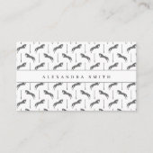 ジャンプ馬 |落書き馬 |金ゴールド馬 名刺 (正面)