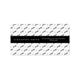 ジャンプ馬 |落書き馬 馬のトレーナー|馬のトレーナー ラベル