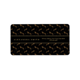 ジャンプ馬 |落書き馬 馬のトレーナー|馬のトレーナー ラベル