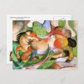 ジャンプ馬(Springendes Pferd) ポストカード (正面/裏面)