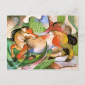 ジャンプ馬(Springendes Pferd) ポストカード (正面)