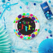 ジャンプ/トランポリン誕生日パーティー ペーパープレート (パーティー)