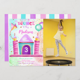ジャンプ＆バウンス フォト招待状 招待状