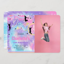 ジャンプ バースデー フォト 招待状