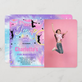 ジャンプ バースデー フォト 招待状