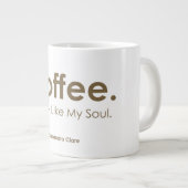 ジャンボおもしろいコーヒーマグ ジャンボコーヒーマグカップ (正面右)