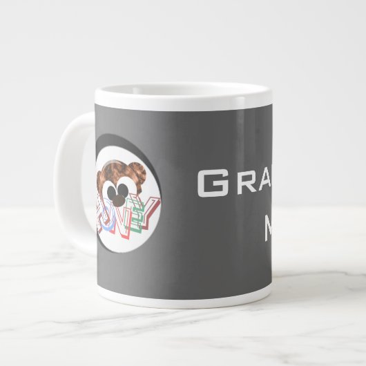 ジャンボじいちゃんのマグ ジャンボコーヒーマグカップ (正面左)