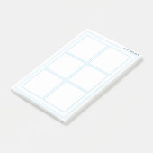 ジャンボによって大きさで分類される喜劇的な芸術のテンプレートのポスト・イットのメモ帳 ポストイット (アングル)