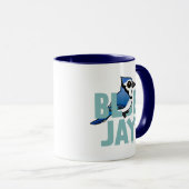 ジャンボアオカケス マグカップ (正面右)