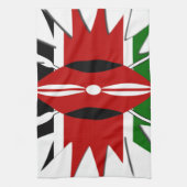 ジャンボケニアハクナマタタ キッチンタオル (縦)