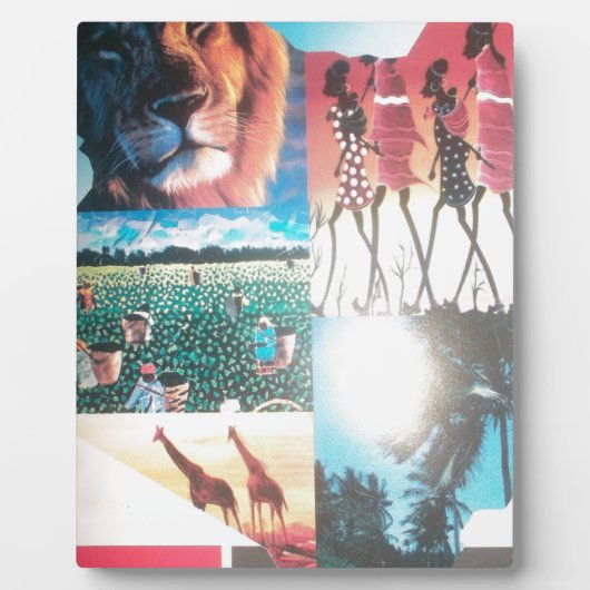 ジャンボケニアハクナマタプラーク フォトプラーク (正面)