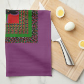 ジャンボケニア アートプリント キッチンタオル (四つ折り)