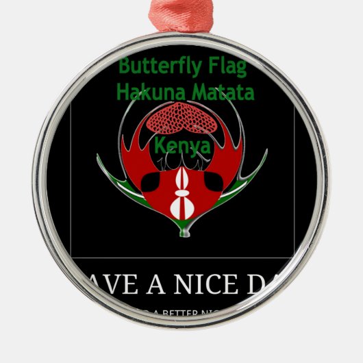 ジャンボケニア メタルオーナメント (正面)